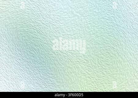 A digital art background featuring a textured surface with flowing, swirling patterns in shades of light green and white, creating a sense of movement Stock Photo
