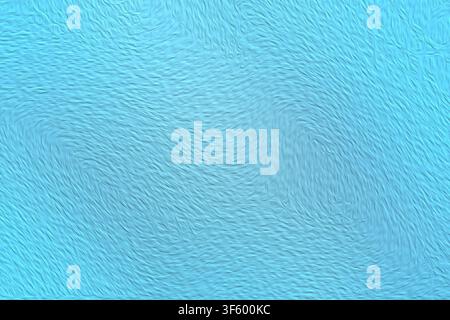 A vibrant blue abstract background characterized by a detailed, flowing, embossed wavy texture that creates a sense of movement and depth. Stock Photo