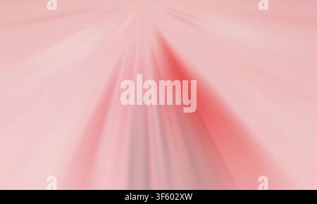 Abstract background featuring soft pink and rose-toned light rays emanating from the top center, creating a sense of depth and ethereal movement. Stock Photo