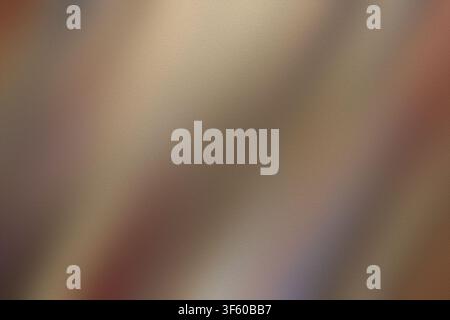 An abstract background featuring a sophisticated grainy texture with a warm, metallic-toned gradient, perfect for luxury and premium design projects. Stock Photo