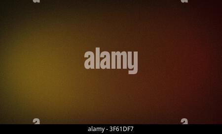 Luxury 4K background with deep yellow brown and dark red grainy aesthetic texture Stock Photo