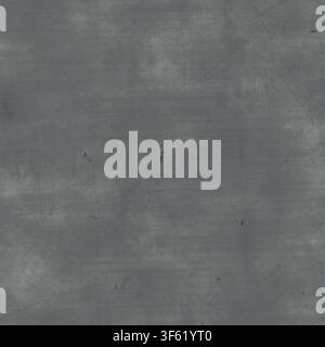 Top view of smooth slate grey rendered concrete showing faint surface scuffs. Stock Photo
