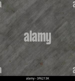A dark grey concrete wall surface featuring diagonal wood board imprint pattern. Stock Photo