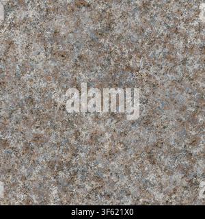A square view of mottled blue, grey, and brown granite stone surface. Stock Photo