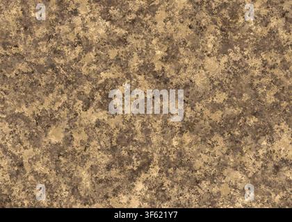 A detailed background of yellow and beige speckled granite. Stock Photo
