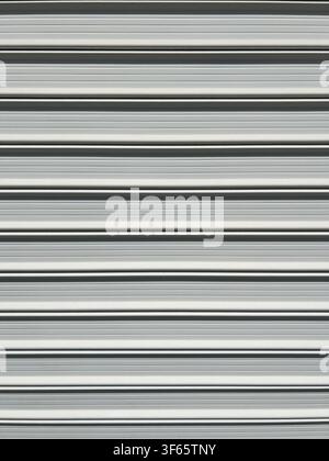 Vertical Frame Metal Shutter Texture Linear Background Stock Photo