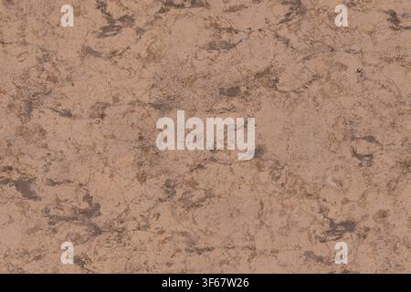 Warm terracotta and beige marble texture background with rich mineral detailing. Stock Photo