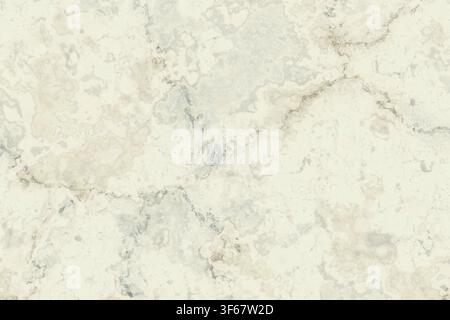 High resolution beige and off-white marble texture background with natural veining. Stock Photo