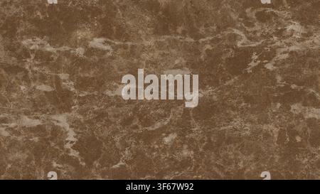 Rich dark brown marble texture background showing natural swirls and vein patterns. Stock Photo