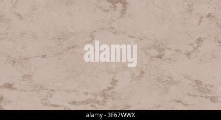 Flat lay background of smooth dusty pink and light beige marble stone surface. Stock Photo