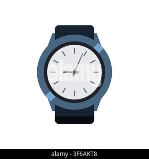 smart watch isolated on white background. Vector illustration Stock Vector