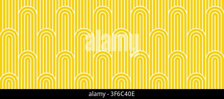 Pasta seamless pattern. Italian spaghetti background. Yellow Japan ramen design. Chinese noodle texture. Abstract wavy line pattern. Italian food bg Stock Vector
