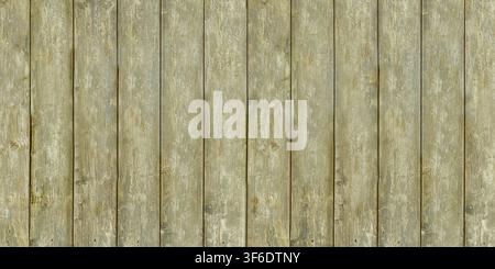 Distressed pale green vertical wood planks forming a rustic textured surface. Stock Photo