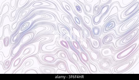 A tranquil and mesmerizing display of soft purple, violet, and pink hues forming intricate patterns against a clean white backdrop. Stock Photo