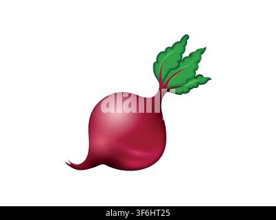 Emoticons. New iPhone iOS 18 beet emoji on white background. Stock Vector