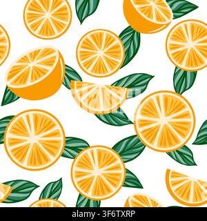 Vector Lemons seamless pattern. Hand drawn mediterranean summer decor. Perfect for packaging, fabric, print. Modern decoration design interior. Stock Vector