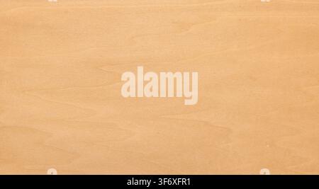 Birch wood showing a natural light grain plywood texture Stock Photo