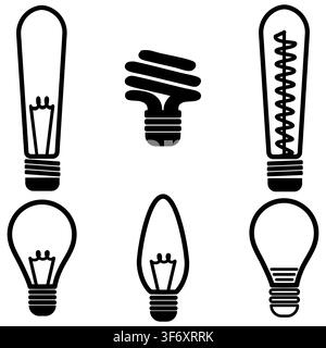 light icon or logo isolated sign symbol vector illustration - Collection of high quality black style vector icons Stock Vector
