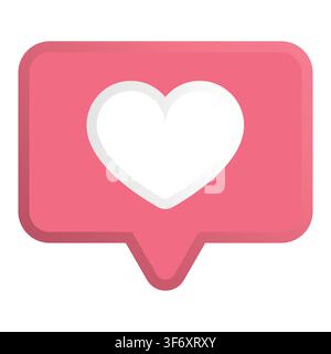 Like and Heart love icon Stock Vector