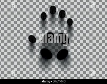 Silhouettes and outline Lily flowers drawn by hand in brown halftones and shadow. Stock Vector