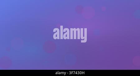 Abstract blue gradient background with soft bokeh circles and light flares Stock Vector