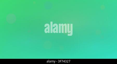 Abstract bright green background with soft glowing bokeh lights and smooth gradient for modern digital design and creative projects Stock Vector