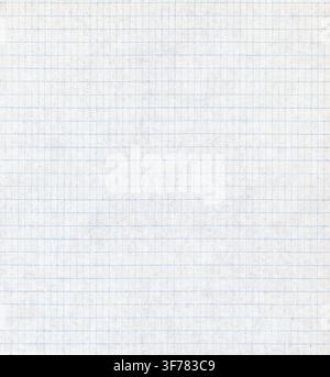 white graph paper texture useful as a background Stock Photo