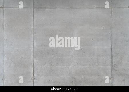 Texture – solid, modern concrete wall and floor in modern architecture. Stock Photo