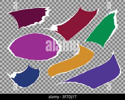 A man's silhouette stands on a tropical beach, observing the ocean waves during a vibrant sunset. Stock Vector