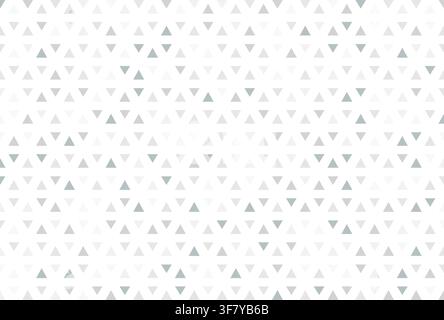 Abstract Seamless White Geometric Triangle Pattern Background Stock Vector