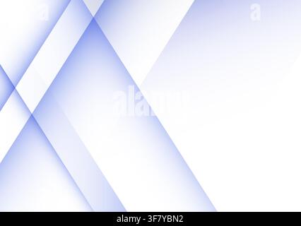 Abstract blue white geometric vector background Stock Vector