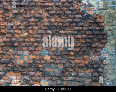 Background texture of old medieval stone wall Stock Photo