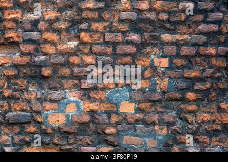 Background texture of old medieval stone wall Stock Photo