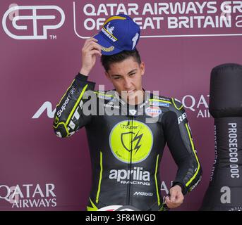 SuperFile Trackhouse MotoGP Team rider #25 Raul Fernandez (SPA) walks ...
