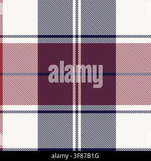 Blue Asymmetric Plaid textured seamless pattern for fashion textiles and graphics Stock Vector