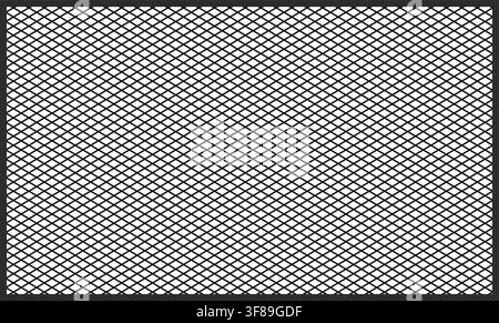 Geometric intersecting lines pattern with diamond shapes displaying a repeating pattern, thin lines and modern abstract geometric texture for Stock Vector