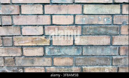 Weathered Old Stone Wall with Brick Texture in Pastel and Gray Tones, Swiss Architecture, Switzerland Stock Photo