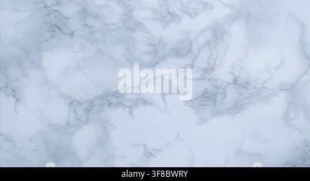 Clean white marble texture with soft gray veins, suitable for luxury background, product display, interior design, kitchen surface Stock Photo