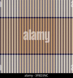 Asymmetrical Brown Plaid Tartan Seamless Pattern Design for fashion and home textiles Stock Vector