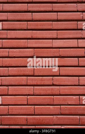 Red Brick Wall Texture Background Pattern Stock Photo