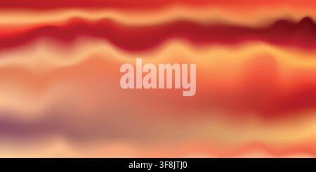 Trendy abstract rainbow blurred background. Smooth watercolor vector illustration for web, template, posters, card, banner. Pastel colors gradient Stock Vector