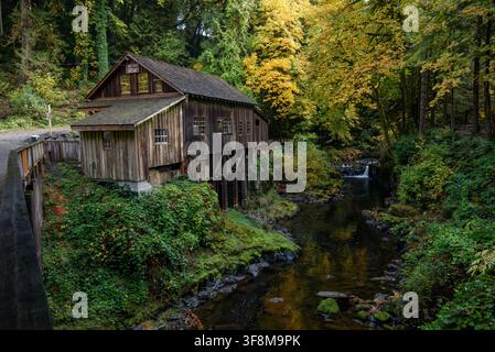 Cedar Creek Grist Mill Stock Photo