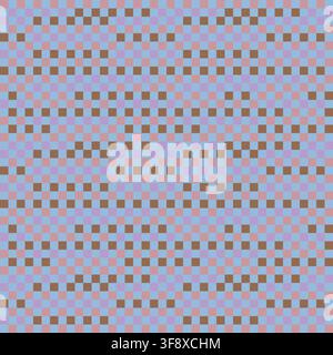 Playful polka dot and dotted seamless pattern with retro abstract shapes and modern textile print vector illustration Stock Vector