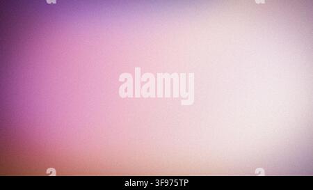 Soft grainy gradient background with pastel purple pink and white ethereal aesthetic Stock Photo