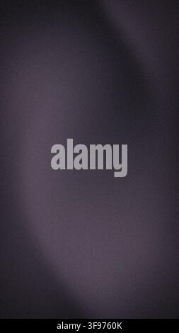 Abstract vertical grainy background featuring a luxury black dark purple charcoal blend Stock Photo