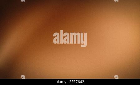 A luxurious 4K grainy gradient background with abstract brown orange and black tones Stock Photo