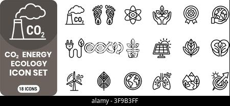 Minimalist Line Web Icon Set Vector Stock Vector