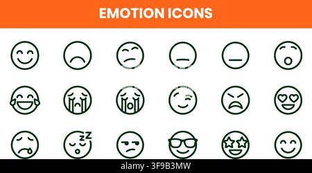 Minimalist Line Web Icon Set Vector Stock Vector