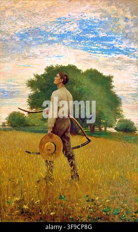 Song of the Lark, 1876, Winslow Homer Stock Photo - Alamy