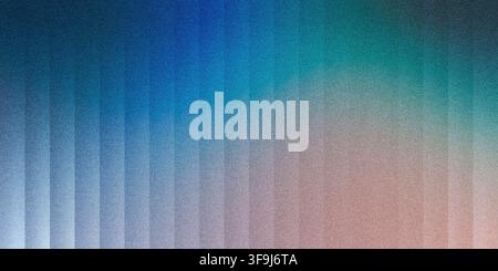 Abstract background showing soft gradient with vertical stripes and noise texture Stock Photo